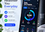 make realistic 3d phone mockup for social media posts